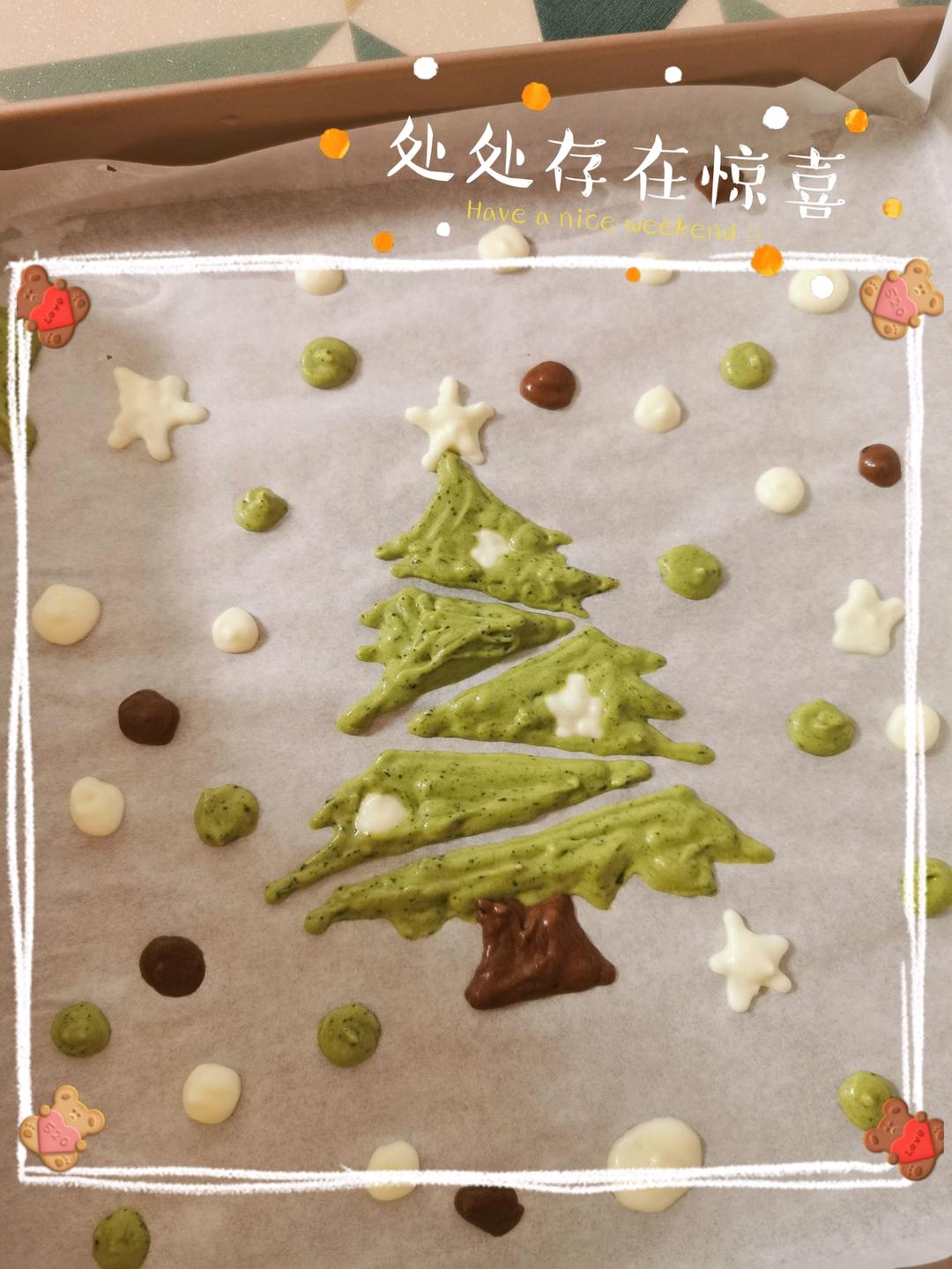 圣诞树蛋糕卷~