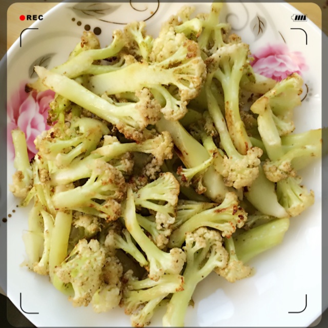 干烤菜花