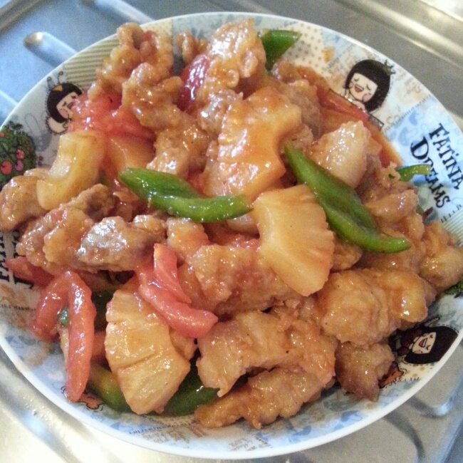 菠萝咕噜肉