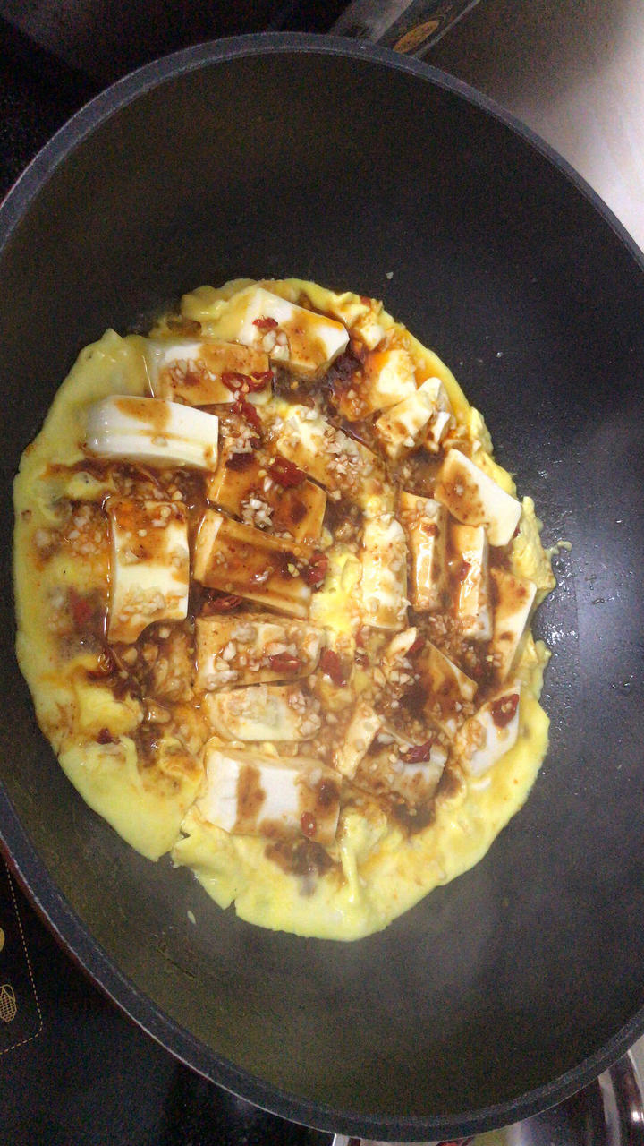 鸡蛋抱豆腐🔥巨下饭、巨好吃