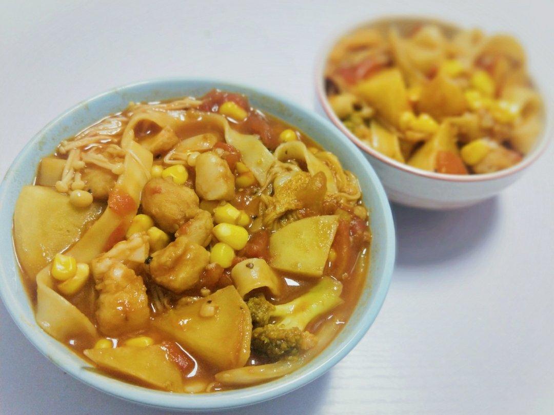 番茄金针菇巴沙鱼（龙利鱼）