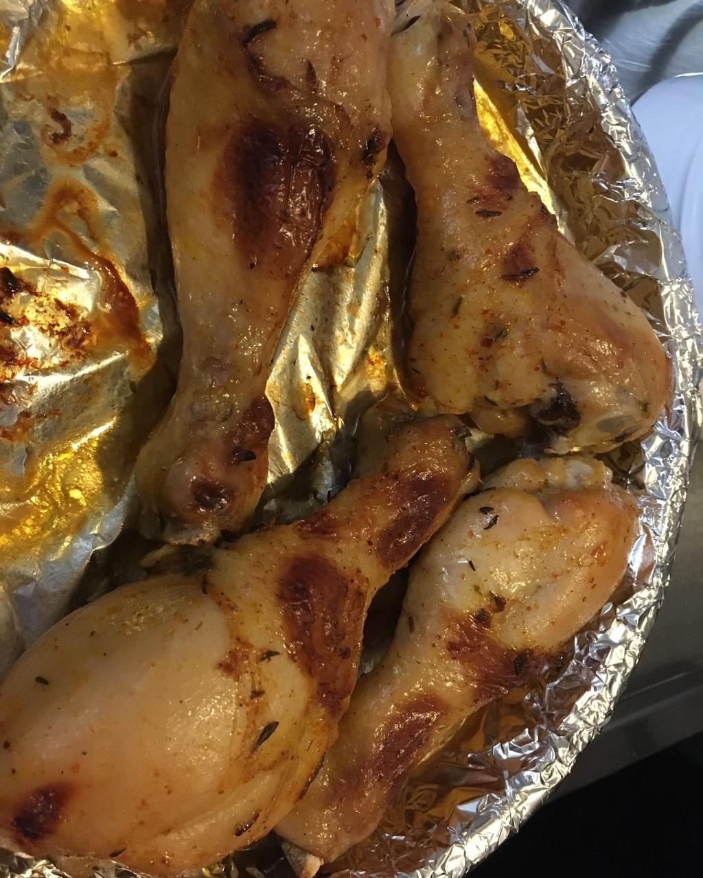 新奥尔良烤鸡腿