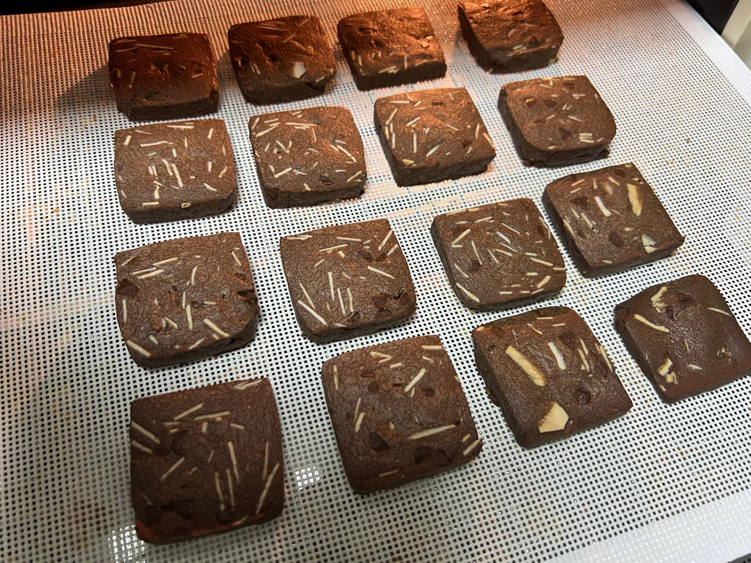 巧克力杏仁曲奇