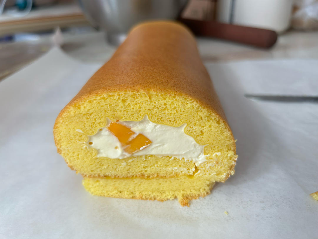 不开裂 不掉皮 保姆级基础蛋糕卷做法 这次一定要把你们给教会了