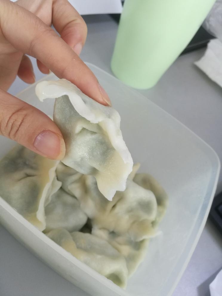 韭菜鸡蛋馅水饺的做法 步骤3