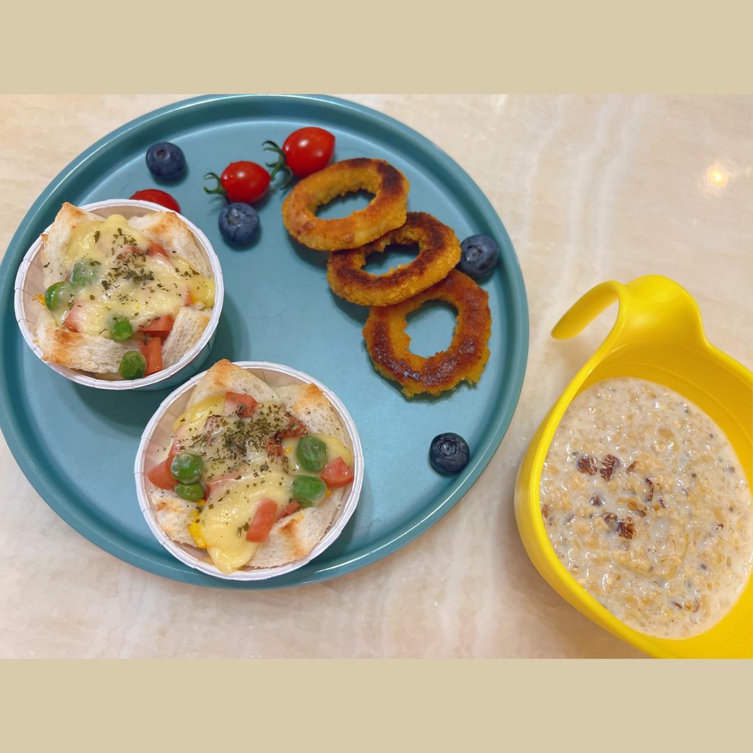 滑蛋奶酪吐司杯的做法