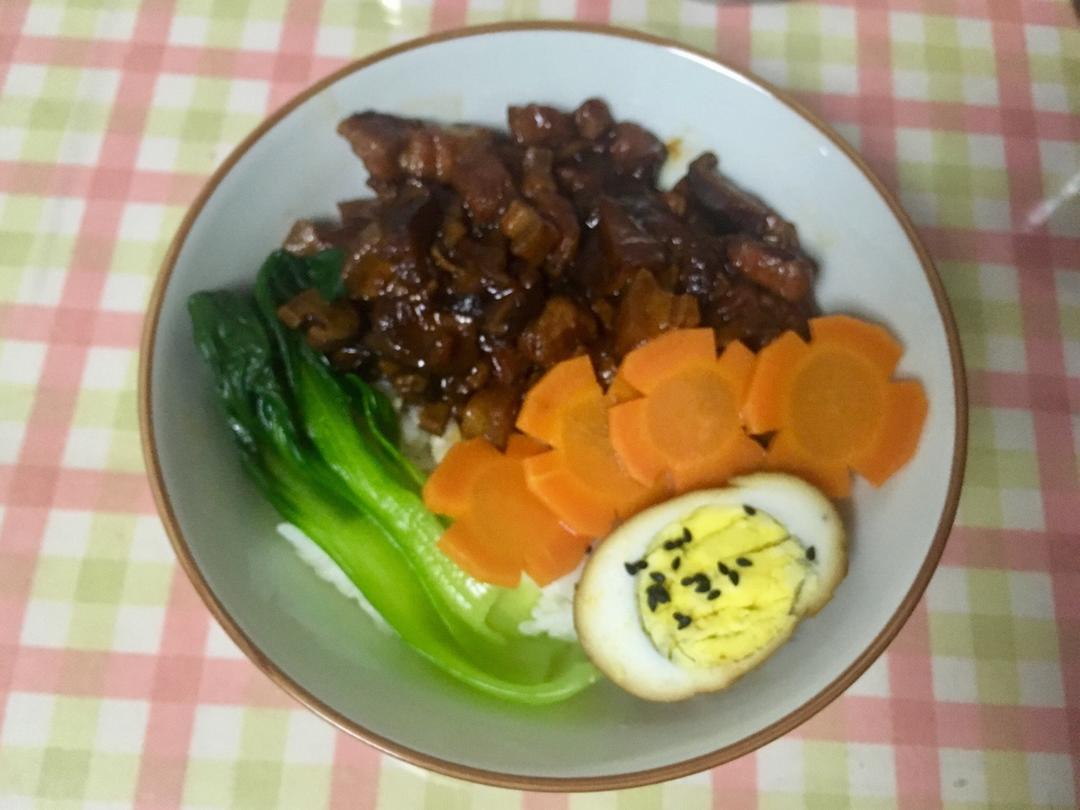 台湾卤肉  台湾卤肉饭Braised Pork Rice