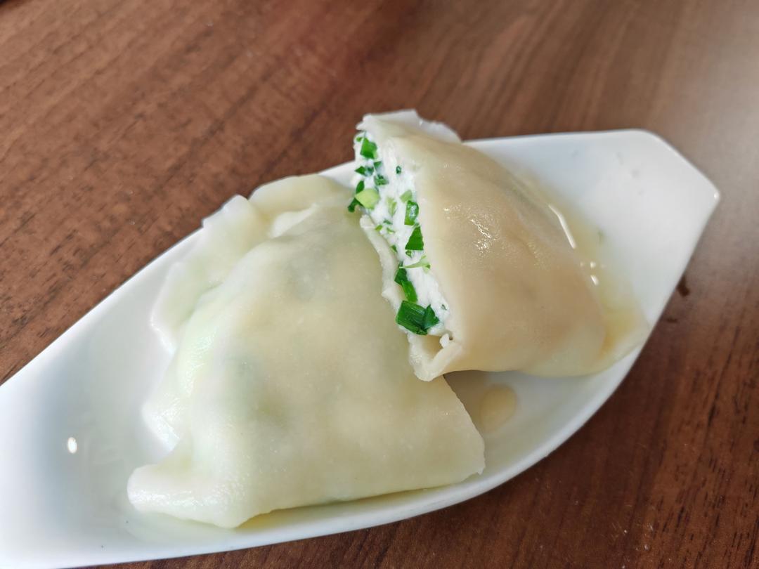 韭菜鸡蛋大馅饺子（厨师机揉面）