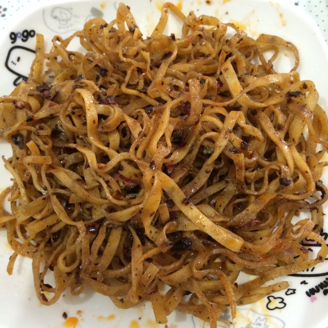 麻辣豆腐干丝