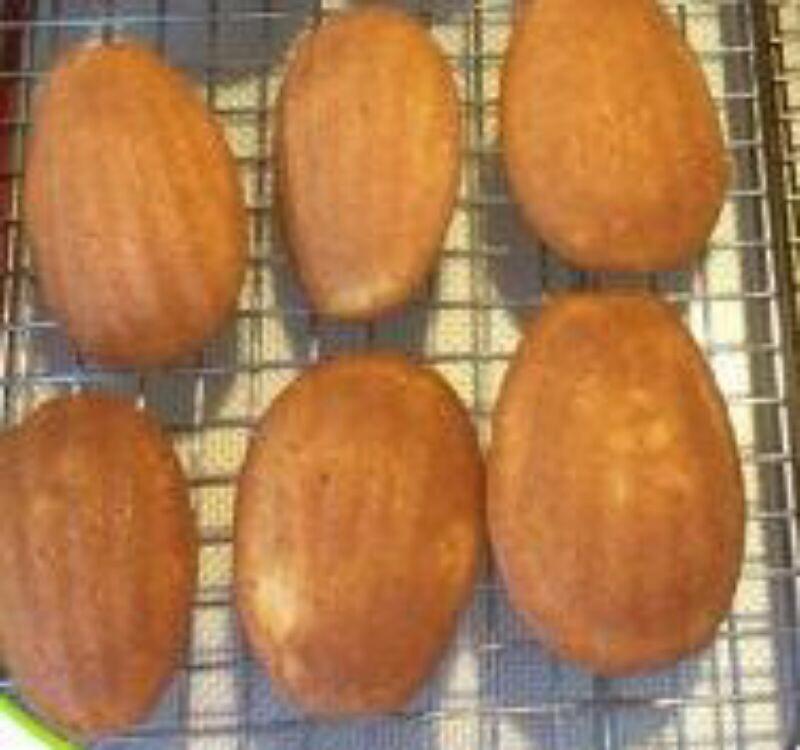 好吃の双色百香果玛德琳