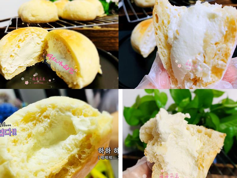 纯奶手撕吐司的做法 步骤1