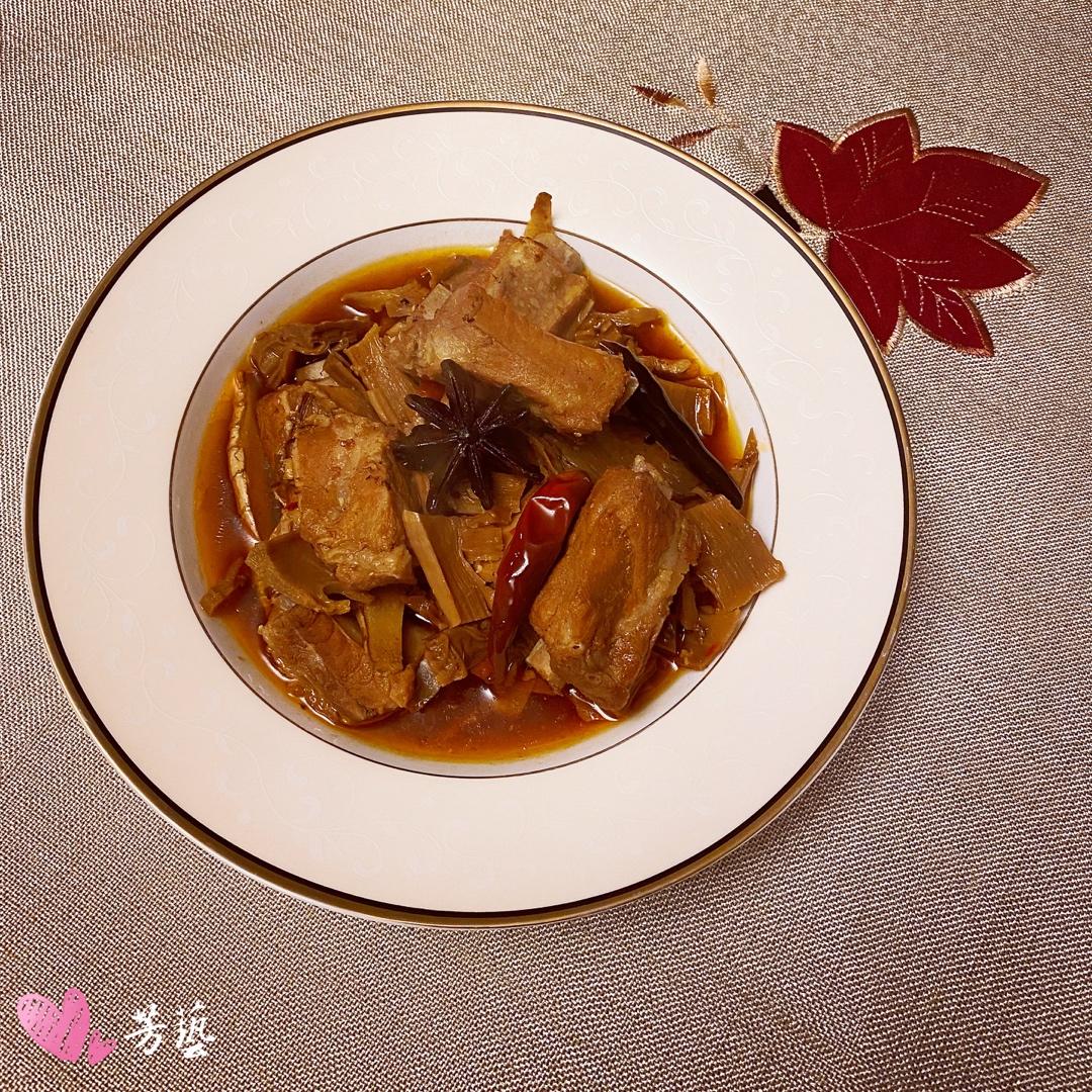 厨师长教你：“干笋烧排骨”的家常做法