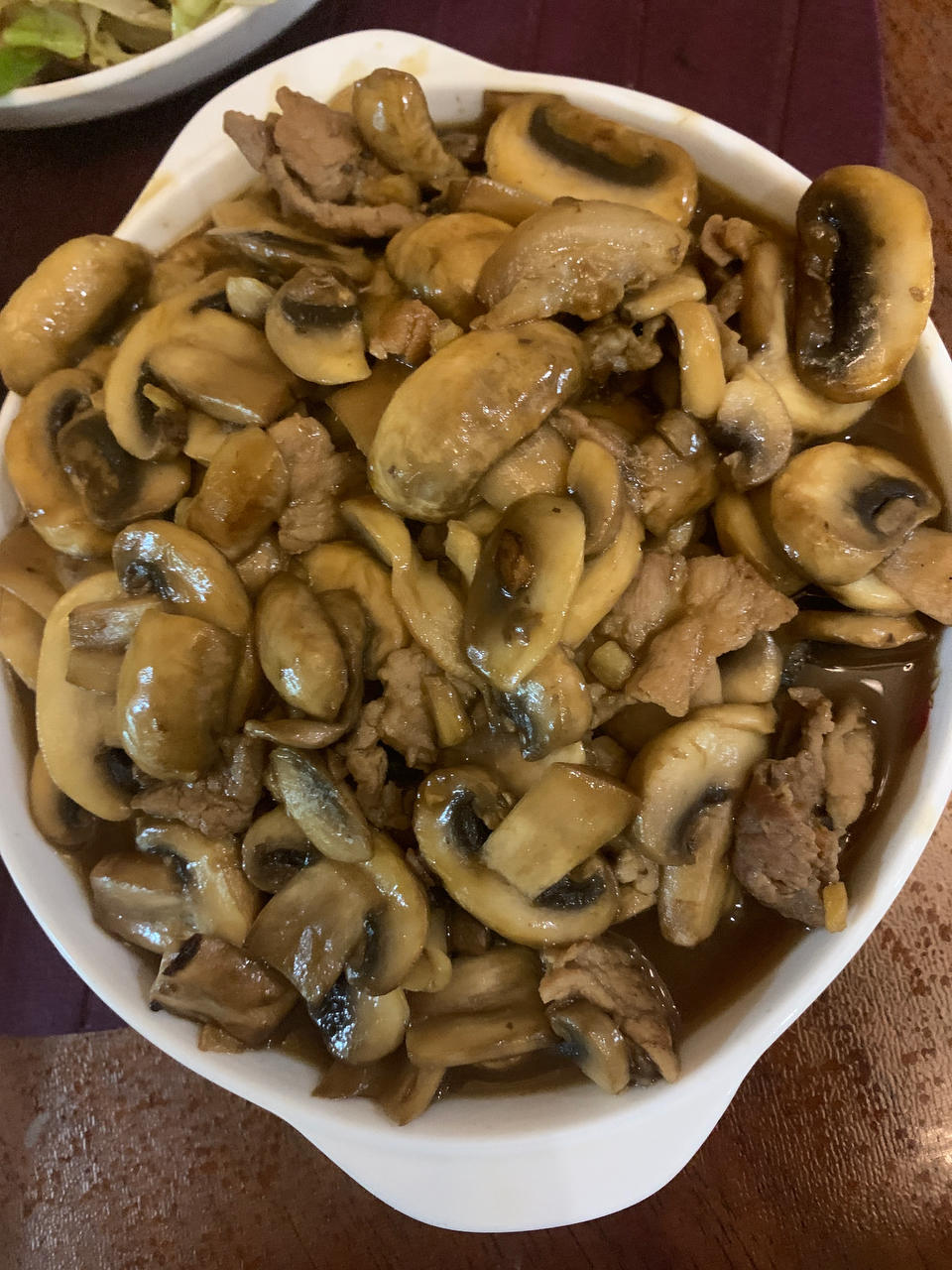 家常菜 口蘑炒肉