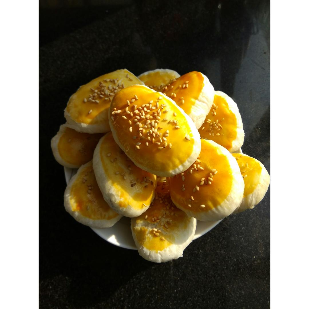 芝麻椒盐牛舌饼（北京小吃）