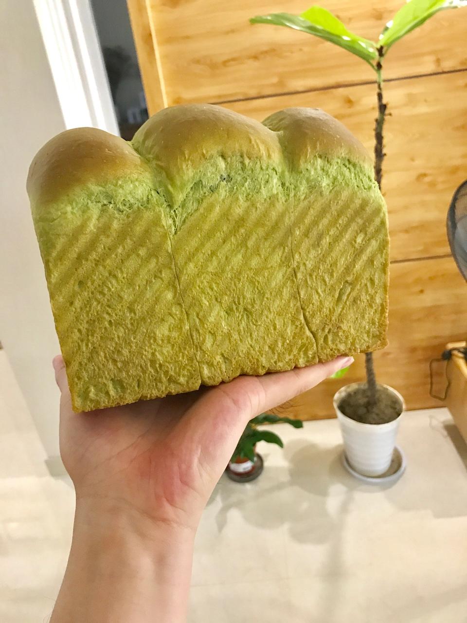 抹茶红豆吐司（详述手揉方法)