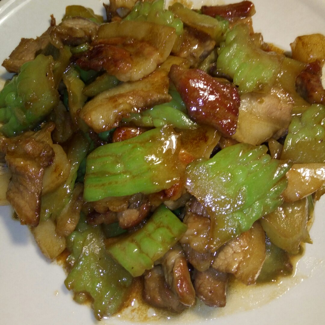 苦瓜炒肉