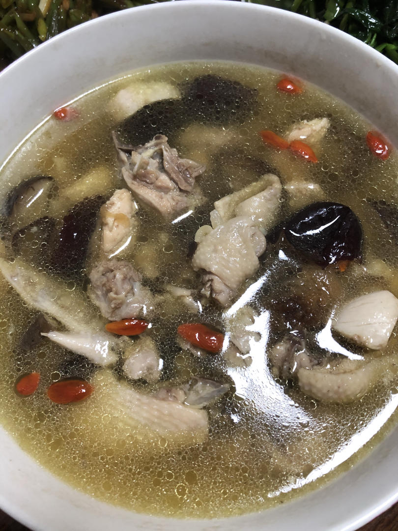 7557ltri做的土鸡汤