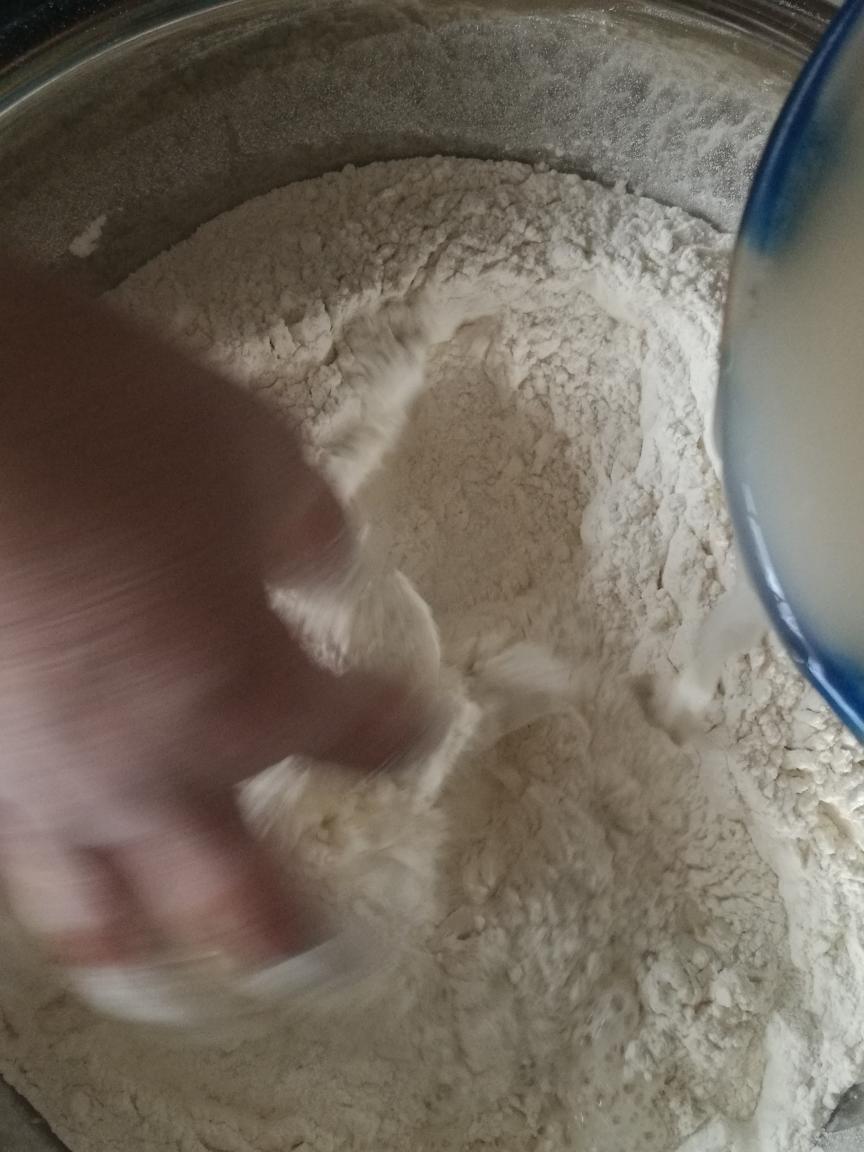 纯奶手撕吐司的做法 步骤1