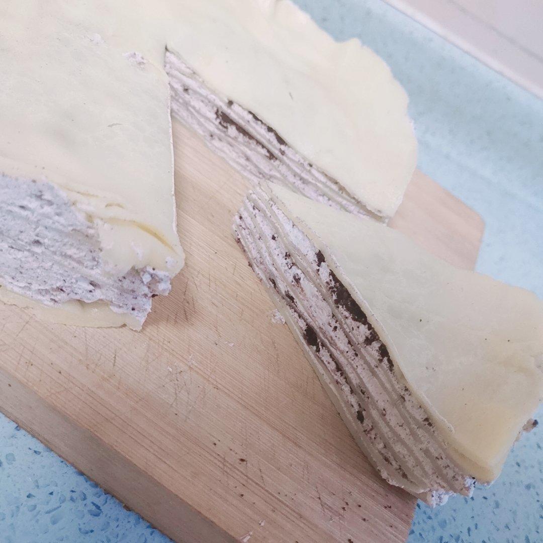 零基础做芒果千层蛋糕（8寸）