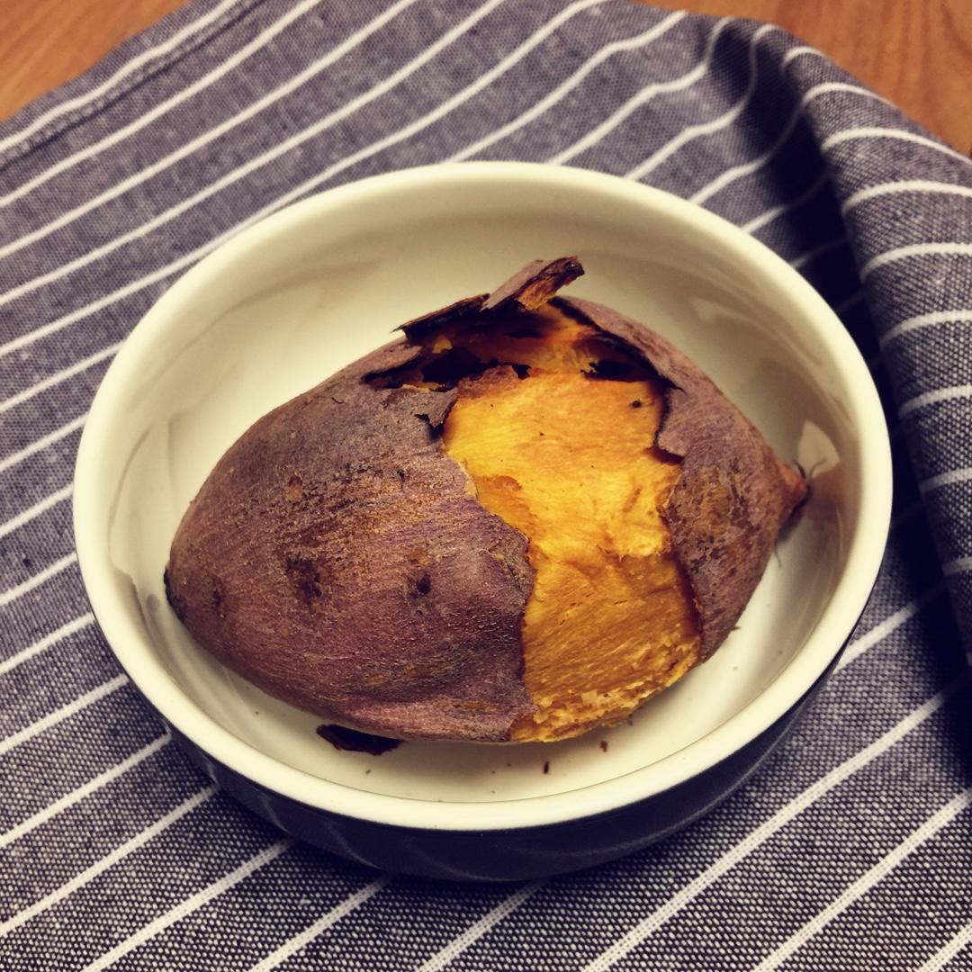 烤箱烤红薯