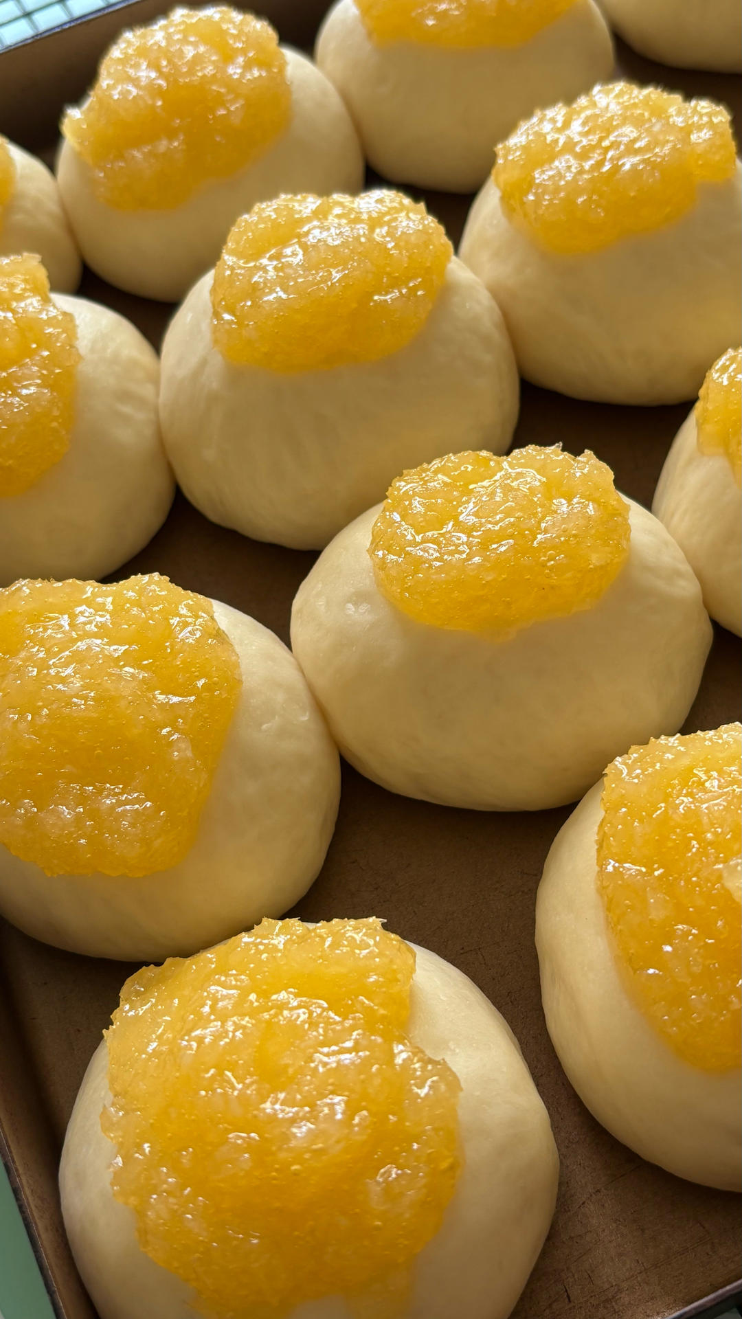 一次发酵同样松软的椰蓉小面包