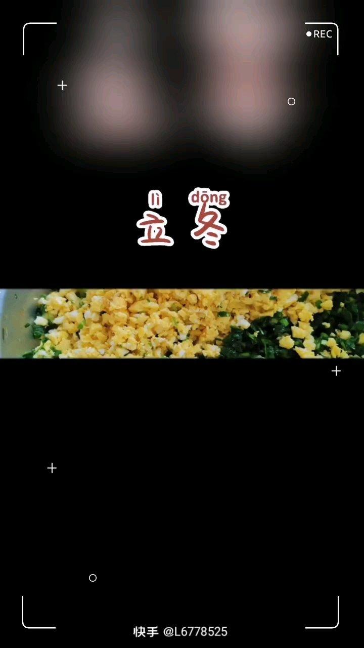 韭菜鸡蛋虾仁三鲜饺子