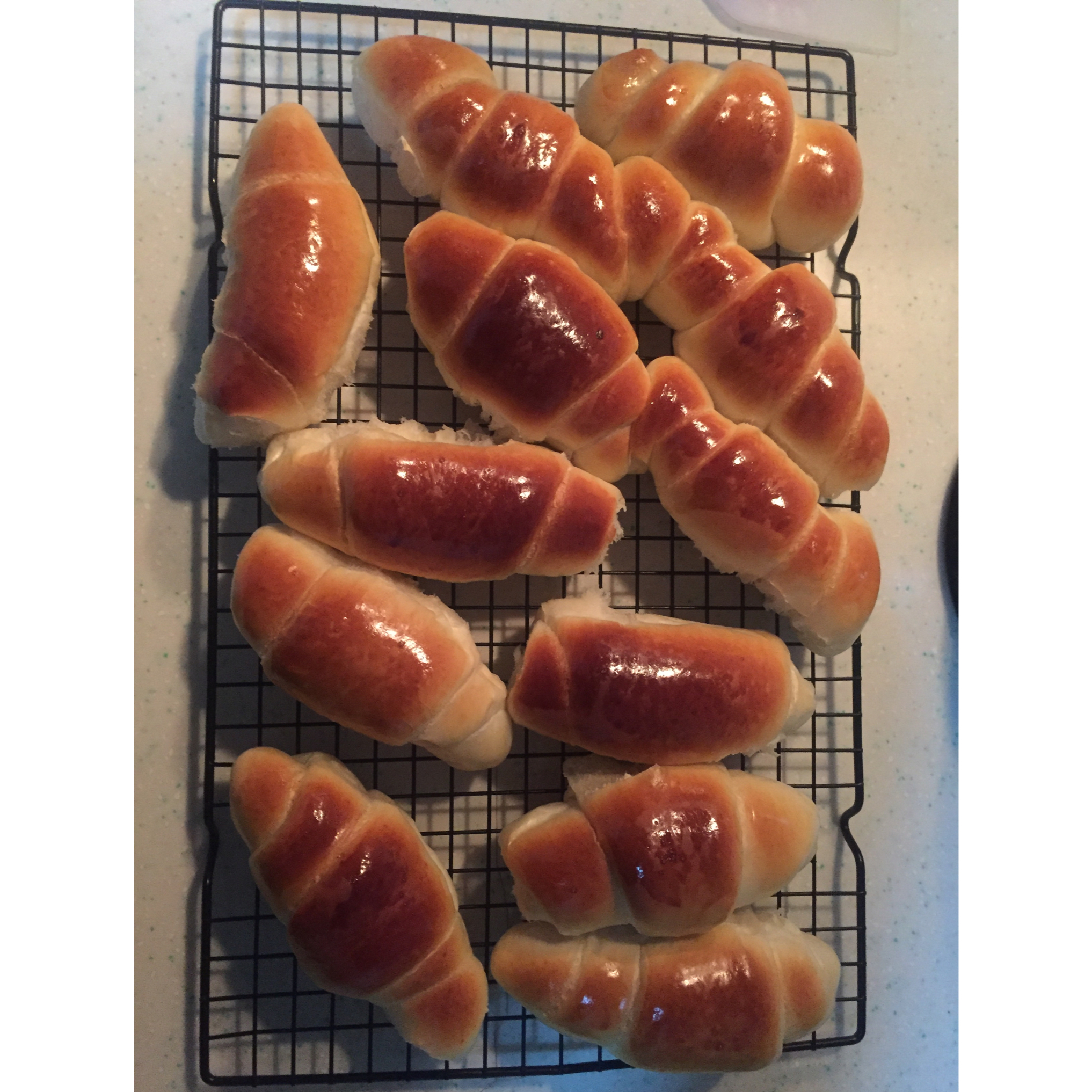 蜂蜜淡奶油面包#美味排包#