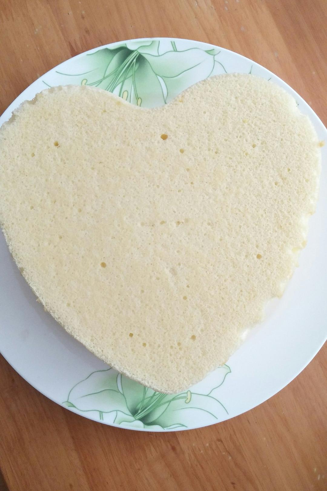 蛋糕的做法（8寸戚风蛋糕）