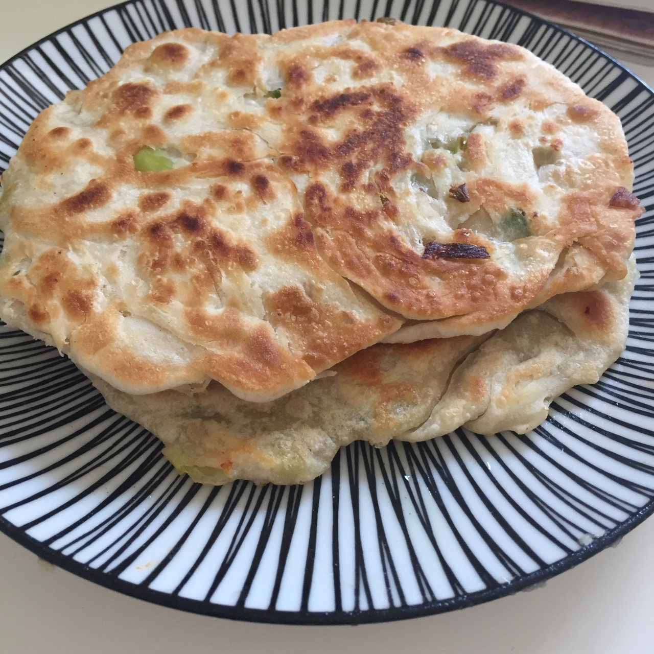 葱花油饼 Spring Onion Pancake