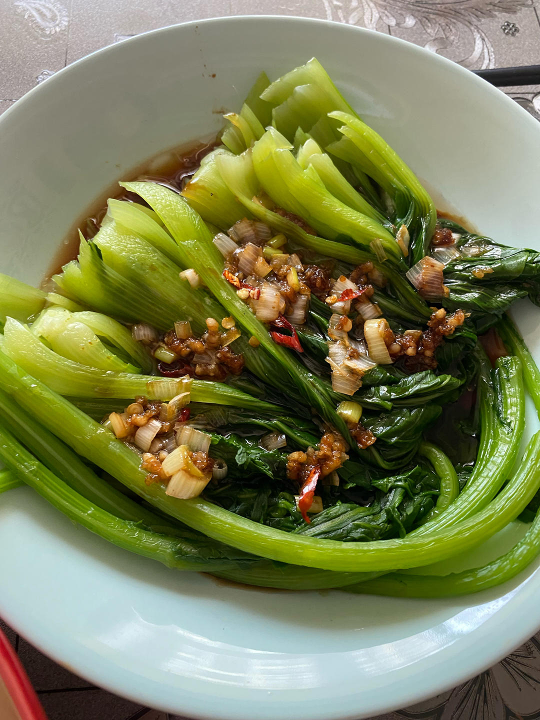 广式白灼生菜(酒店配方)