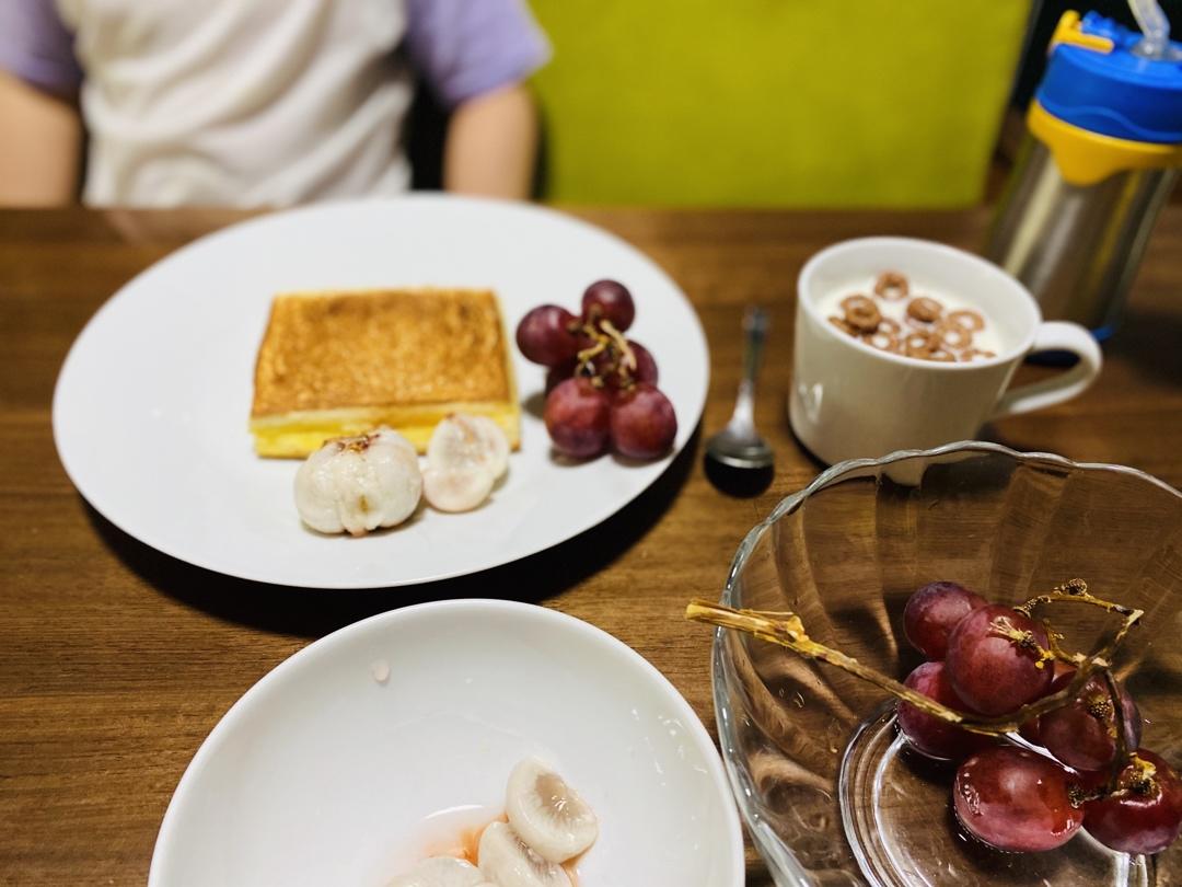 就这么简单的香蕉吐司