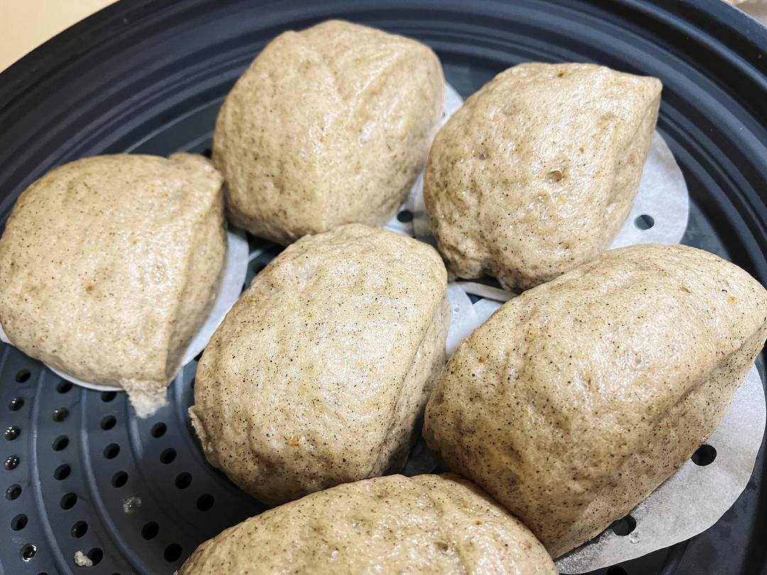 越嚼越香的黑芝麻馒头            营养丰富 一看就会！