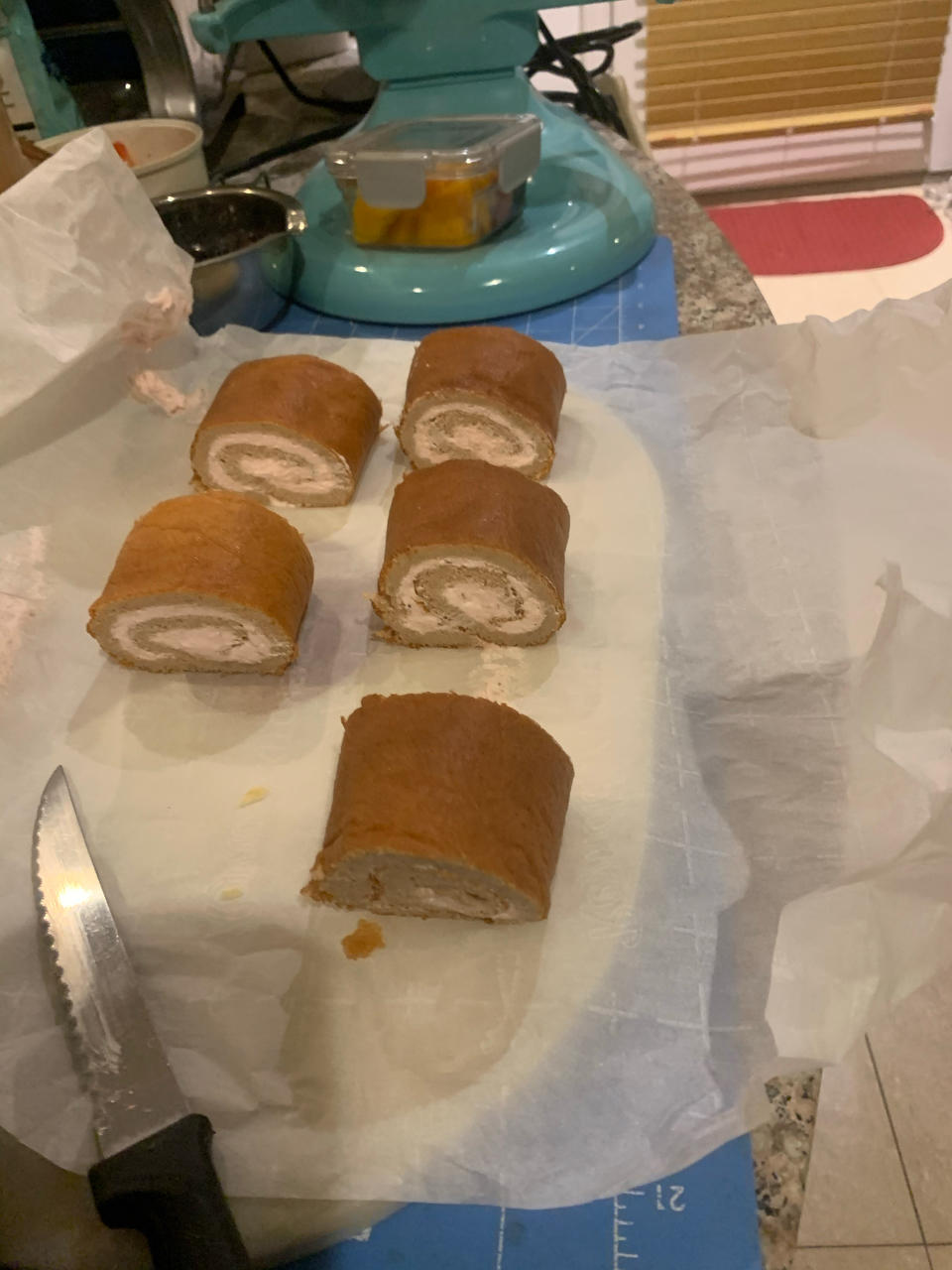 完美百搭蛋糕肧全紀錄（可做杏仁巧克力味蛋糕卷）