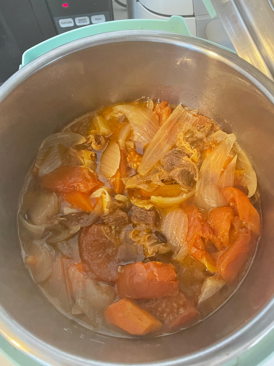 番茄土豆炖牛腩