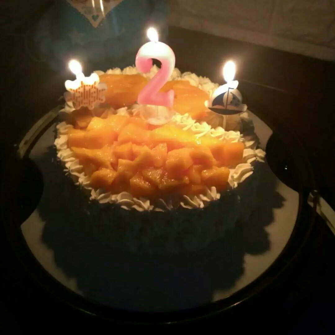 6寸原味戚风蛋糕