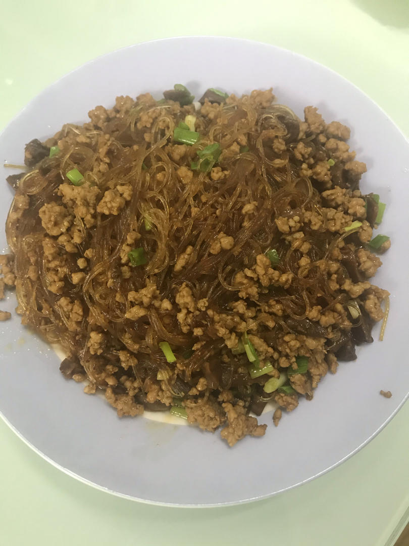 老上海私房菜 | 蚂蚁上树 (肉糜粉丝)