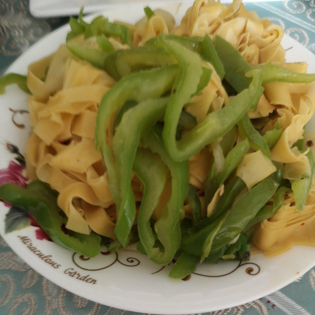 青椒豆皮