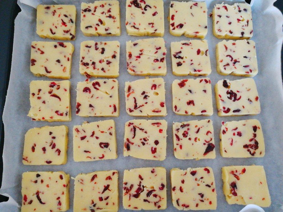 低糖少油版蔓越莓饼干