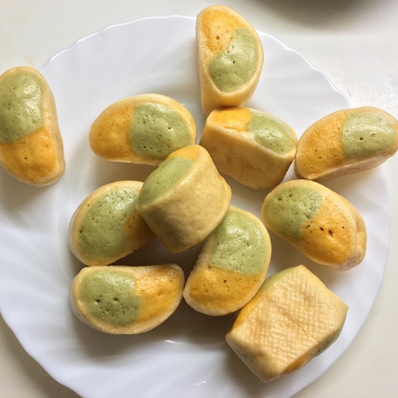 彩色小馒头 宝宝辅食食谱