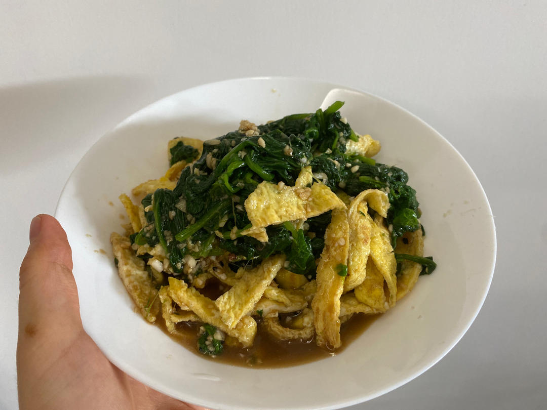 健康低脂凉拌菜—菠菜可以这样吃