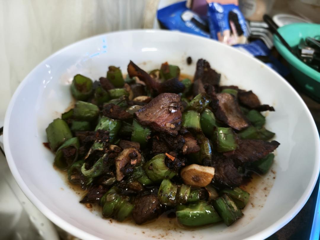青椒炒腊肉