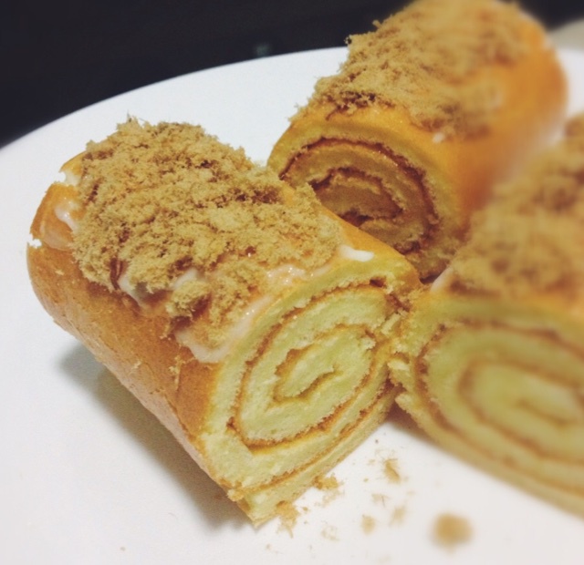 肉松海苔蛋糕卷