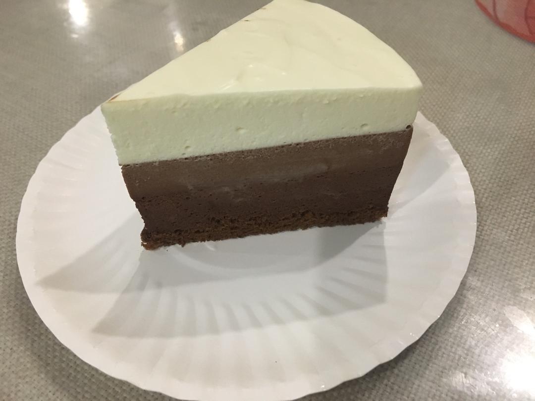 巧克力乳酪渐变慕斯