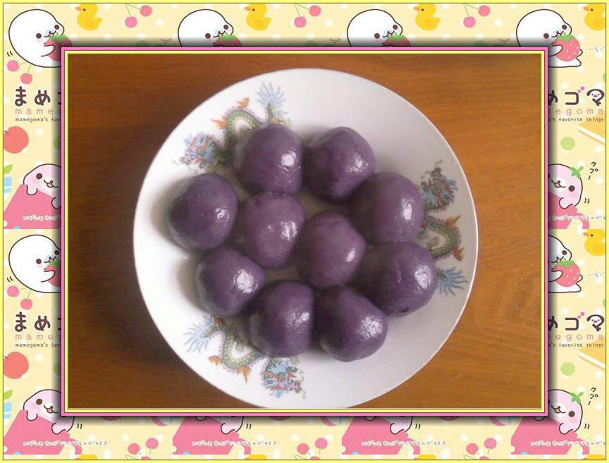紫薯小丸子