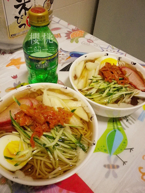 简易素冷面