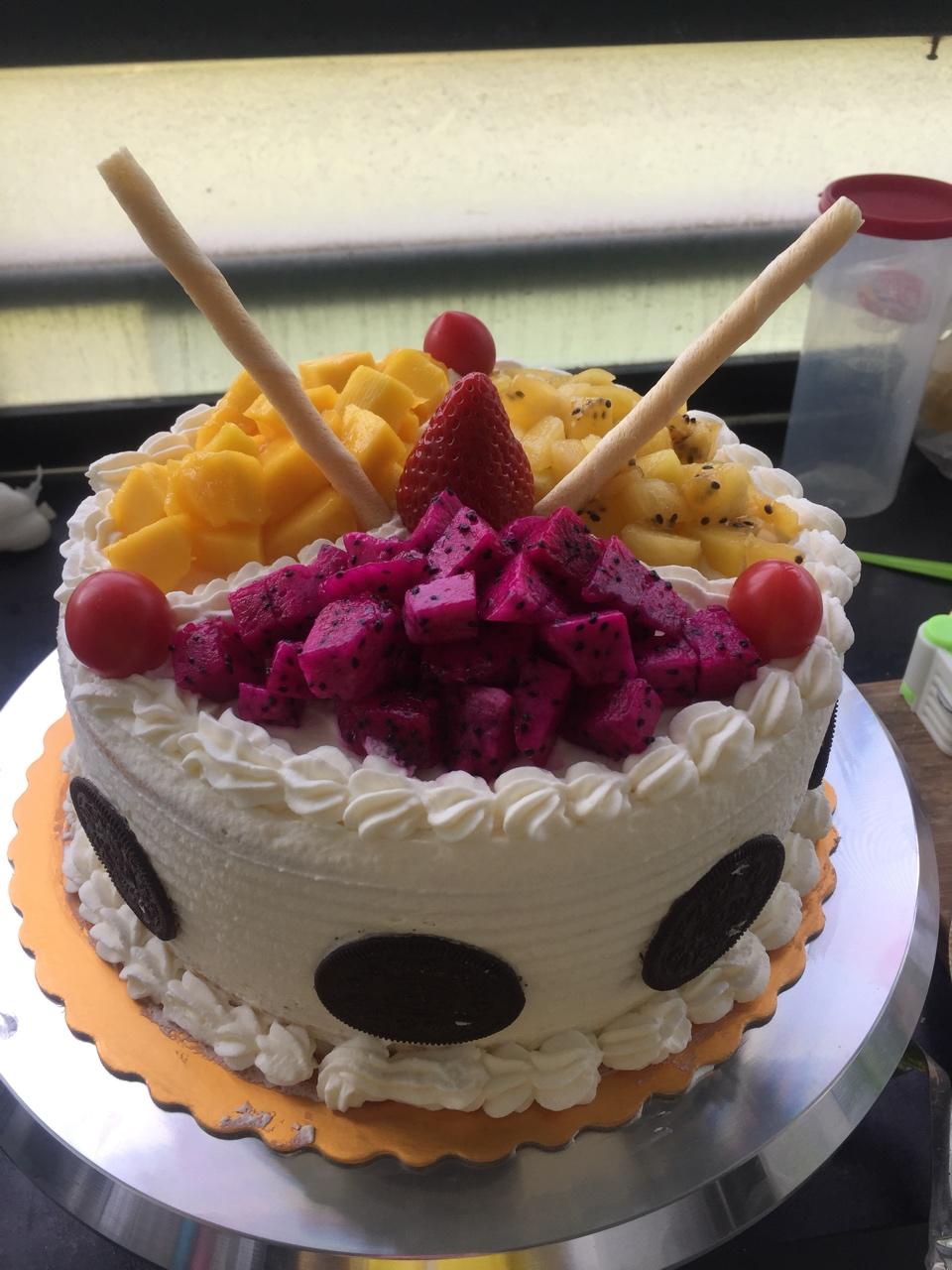8寸水果生日蛋糕