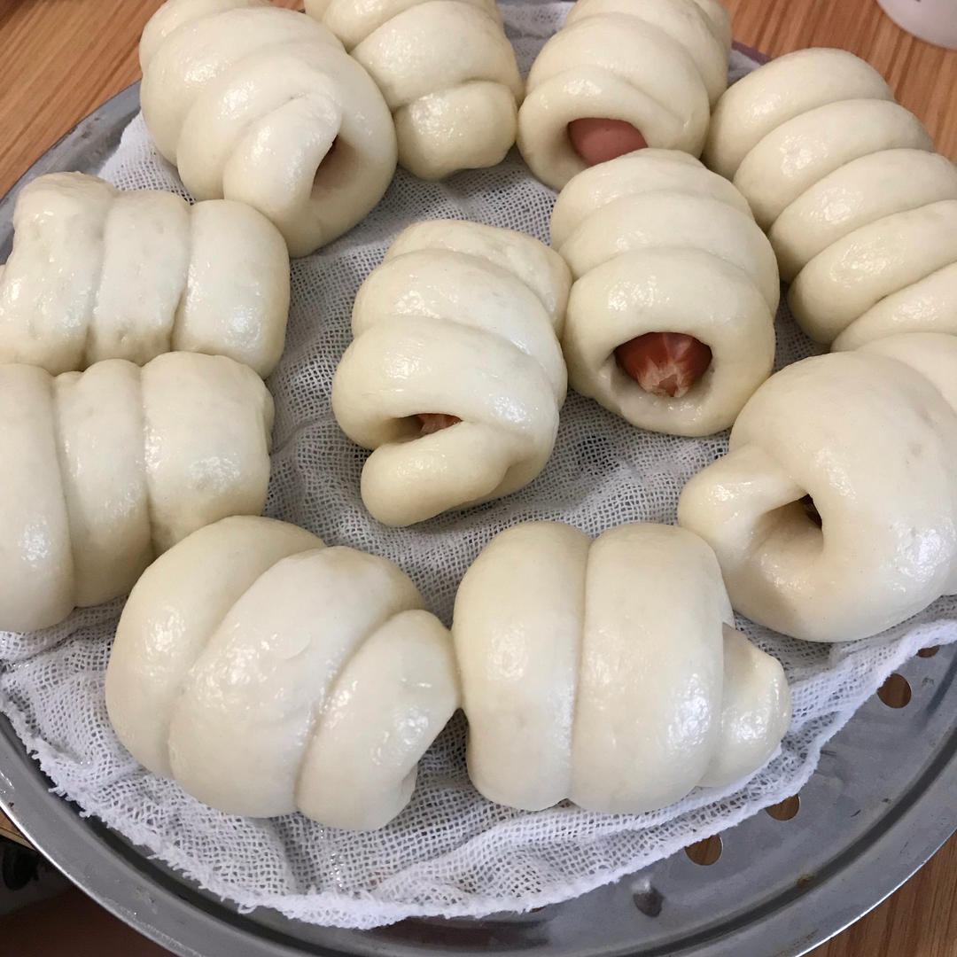 肠仔卷/香肠馒头（来一盘接地气的早餐）