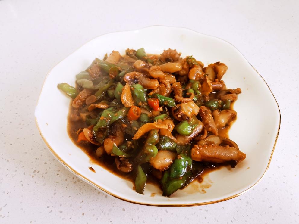 爆炒鱿鱼的做法