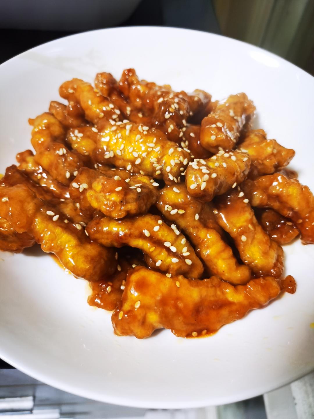 饭店里面糖醋里脊凭什么那么好吃，你看你也行