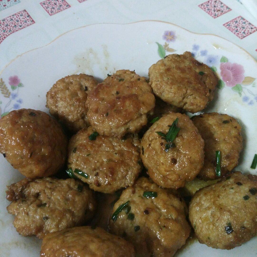 豆腐鲜肉饼